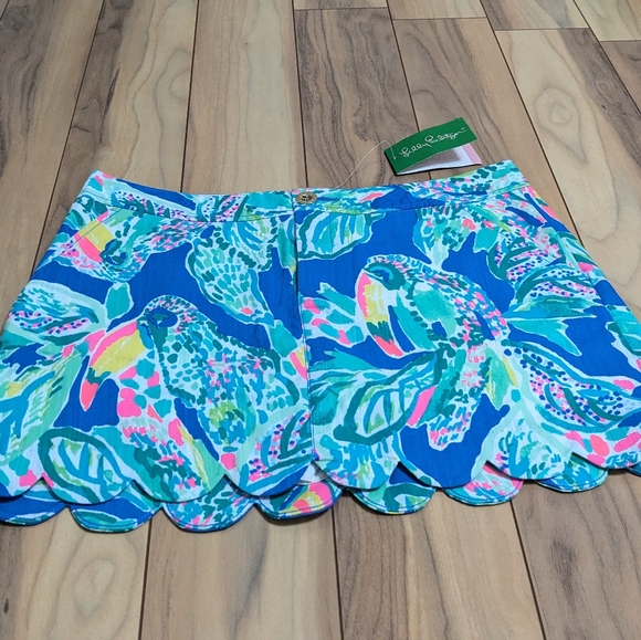 NWT! Lilly Pulitzer Lorelie Skort Beckon Blue Wake Up Call Size 6 - Picture 5 of 13